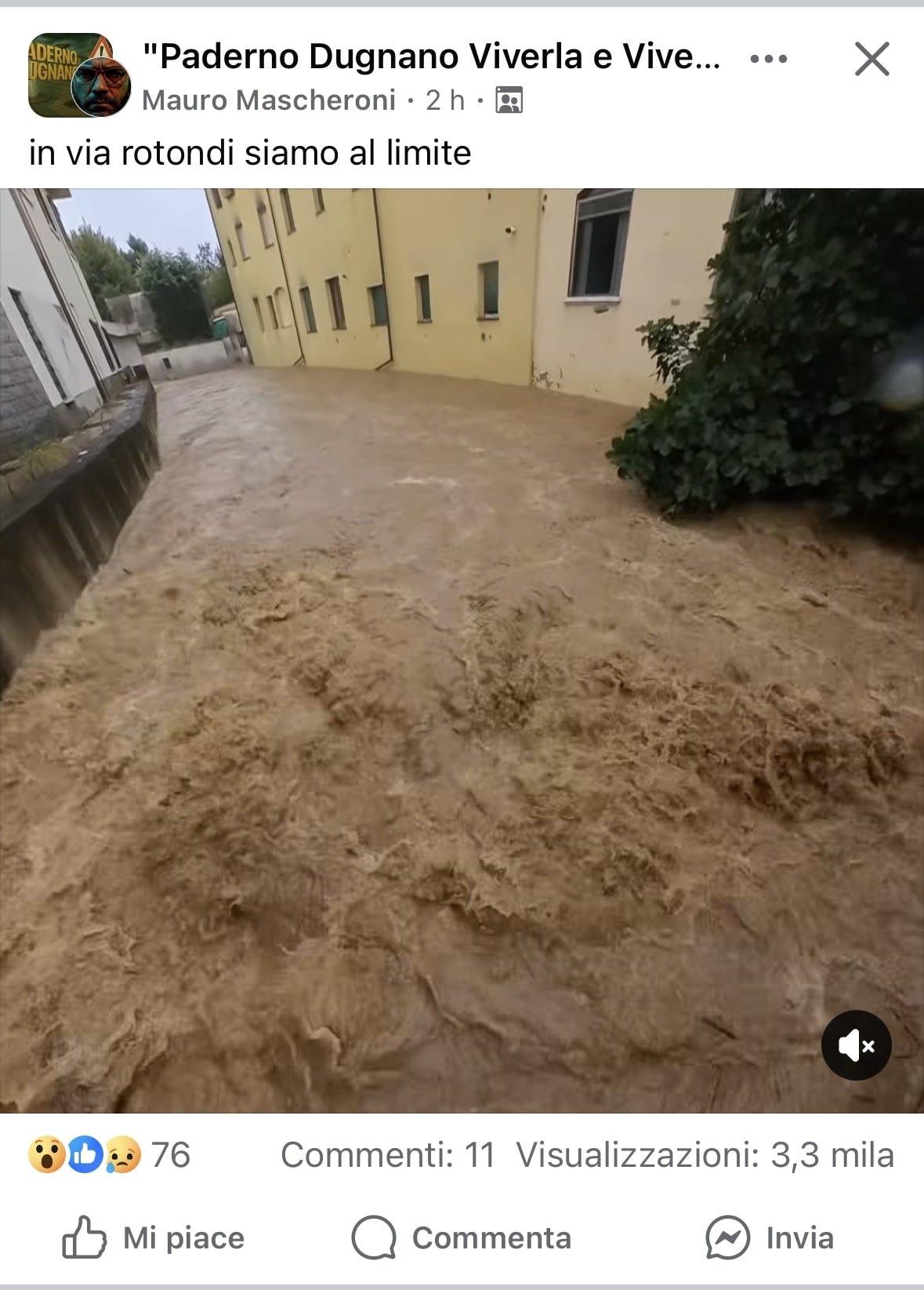 Paderno Dugnano: una città non ancora “spugna”